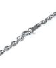 Medium Silver Chain Sterling Silver Direct Cut 50cm [Lion Heart] Necklace, Necklace, 0.2cm Width, 925, Men's (with Pouch), Sale, Azuki,
