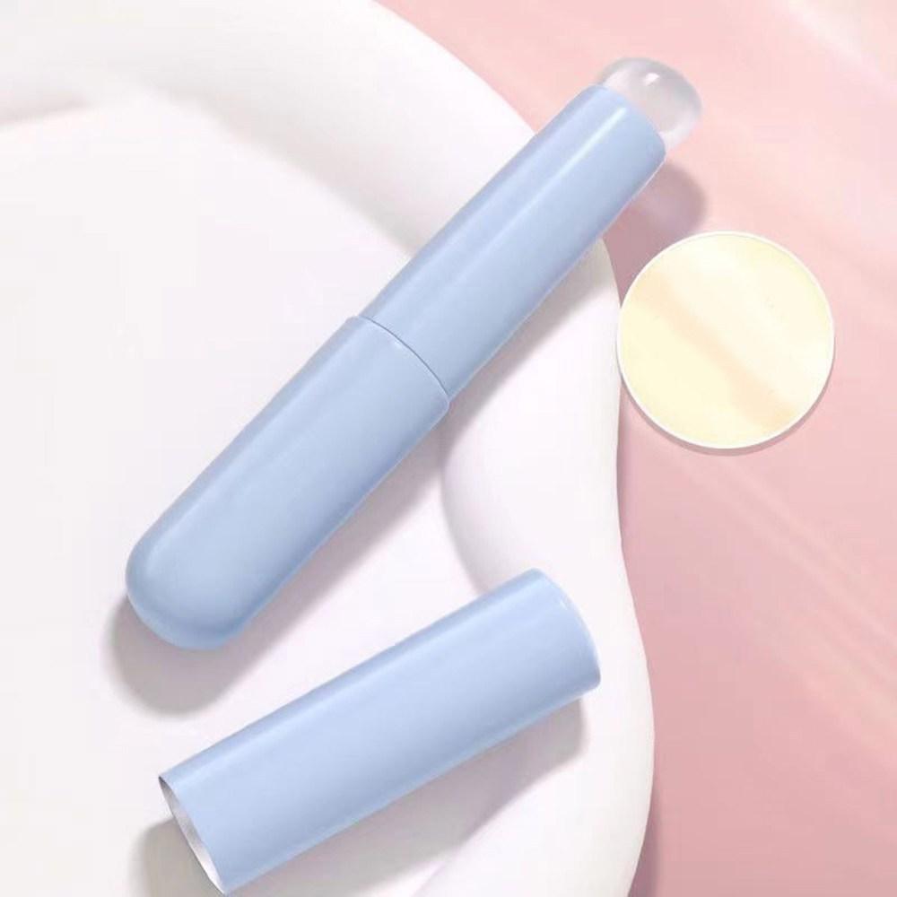 Pędzel do czyszczenia Ulepszony silikonowy korektor do ust w kształcie koniuszków palców Q Soft Lipstick Makeup, 1 sztuka, 02 różowy