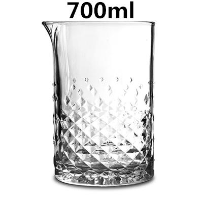 500ml Edelstahl Rührbecher Mixingglas, bevorzugt von Profis und Amateuren gleichermaßen, Machen Sie Ihre eigenen Spezialcocktails Barzubehör