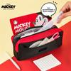 Mickey Mouse Large Capacity Double Layer Pencil Case With Cartoon Design For Kids And Students