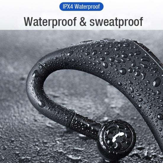 F900 Mini Earhook Wireless Bluetooth-compatible 5 Earphone Car Handsfree Call Headphone