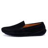 Fashion Men Flat Loafers 2025 Frosted Suede Flat Shoes Comfortable Non Slip Fashion Loafers Lightweight Trendy Outdoor Casual Shoes