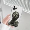 David Statue Art Mousepad For iPhone 16 15 14 13 12 Mini 11 Pro XS Max X XR SE 6 7 8 Plus Soft Silicone Cover