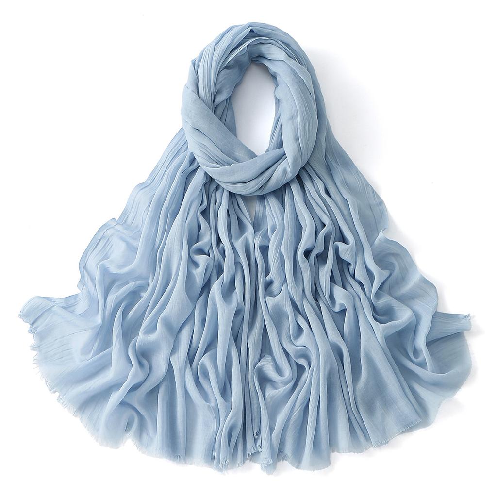 Resistant Fabric Easy To Carry Non-Slip Full Coverage Formal Muslim Hijab For Women Elegant Headscarf Full Coverage Event