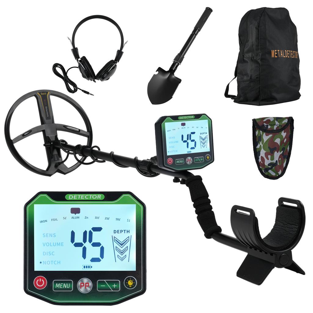 Metal Detector for Adults Professional Higher Accuracy and Sensitivity 10" "  Coil Waterproof Metals