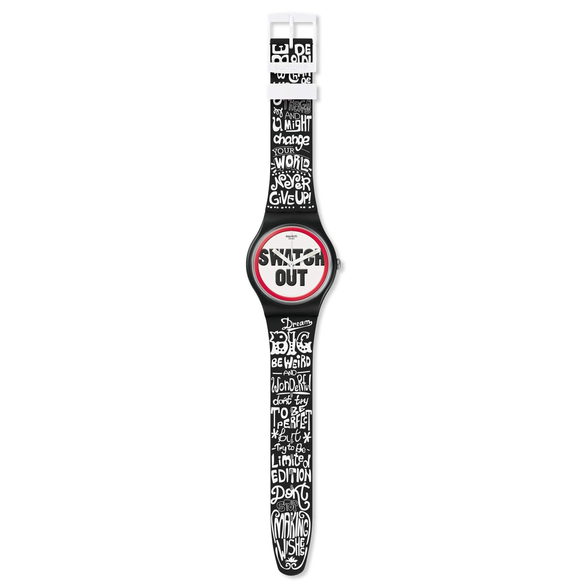

[Swatch] Часы SWATCH OUT New Gent LISTEN TO ME SUOB160 Мужские обычные импортные продукты