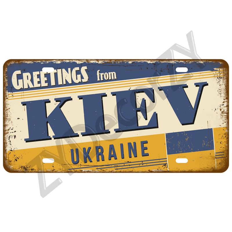 Retro Tinplates Plate Landmark Country Metal Sign Plaque Metal Vintage Tin Sign Home Decor For Man Cave Bar Pub Club Decoration