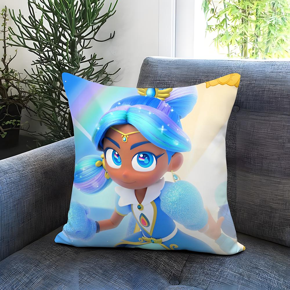 

Популярна подушка-кушон R-R Rainbow Bubblegem Зручна двостороння наволочка Ідеально для автомобіля, дивана, спальні та інших місць 30cmx30cm