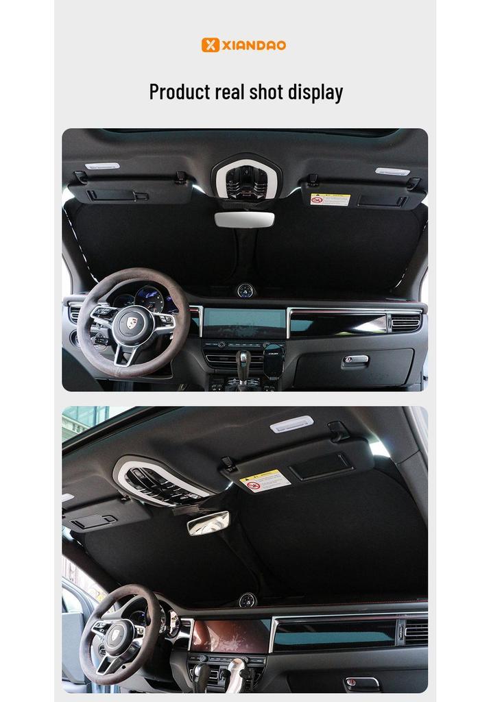 Custom-Fit Car Windshield Sunshade for Specific Models - Anti-Sun Exposure