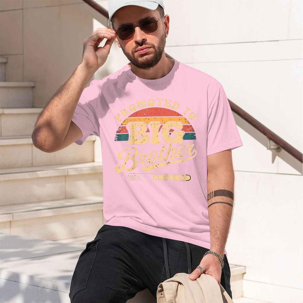 Promoted To Big Brother T Shirt Unisex Unisex Summer Short Sve Casual Tee Grh Print Streetwear Trendy Clothing 2026 New Model Short