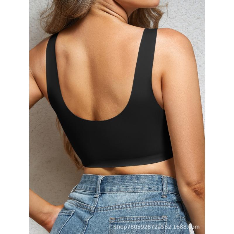 Women's Seamless Wireless Push Up Bralette Comfortable Invisible Everyday Bra