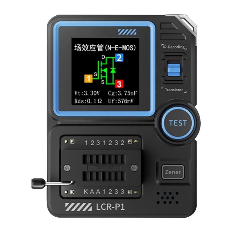 

Multifunction Meter Automatic Detector Multimeter Diode Triode Capacitance Resistance Inductance Battery Tester 1