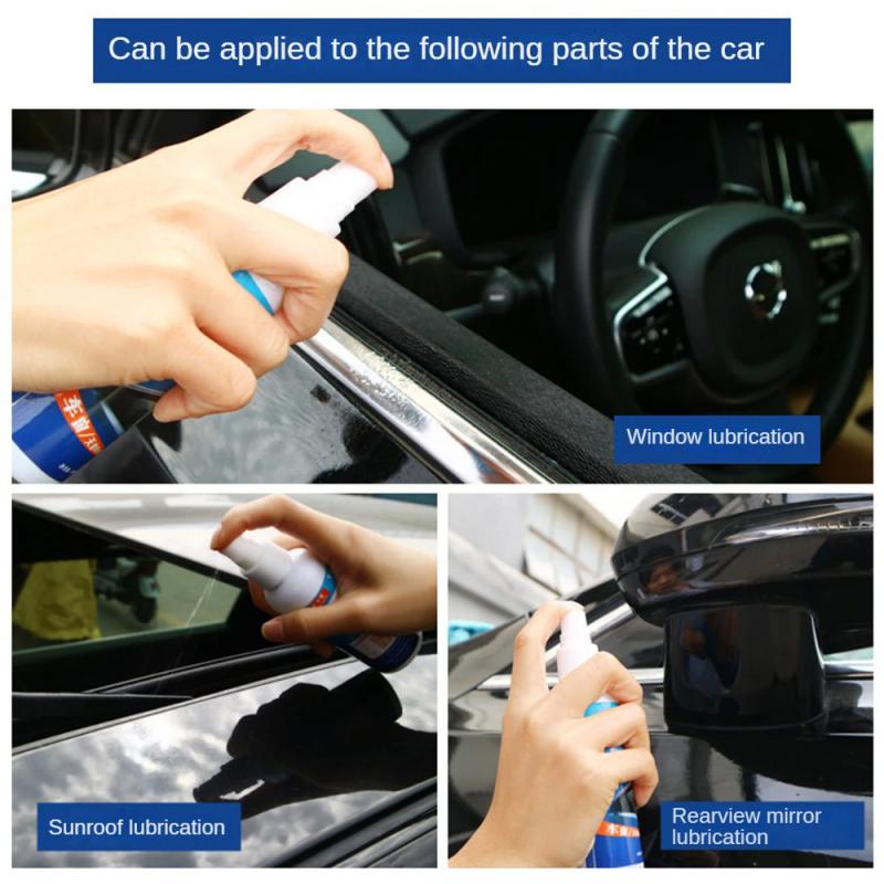 Auto Silicone Lubricant Auto Rubber Surfaces Restoration Lubrication Multi Purposes Silicone Spray To Lift Freely Eliminate