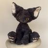 Hairless German Rex Cat Plush Toy Kitten Birthday Gift Stuffed Animal Kids Doll