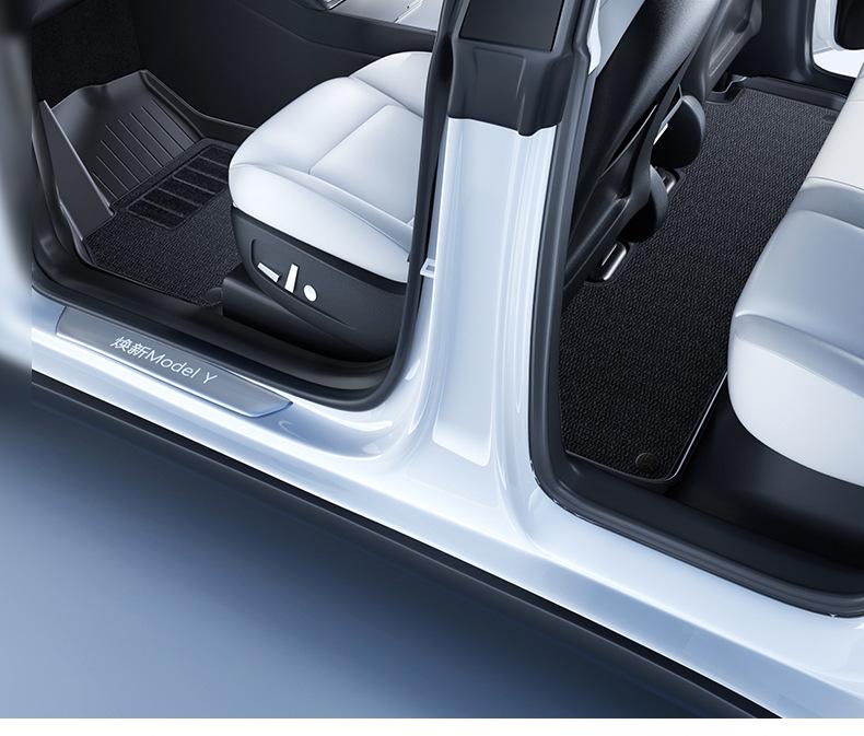Tesla Model 3 & Y Full Coverage TPE Floor Mats by YL