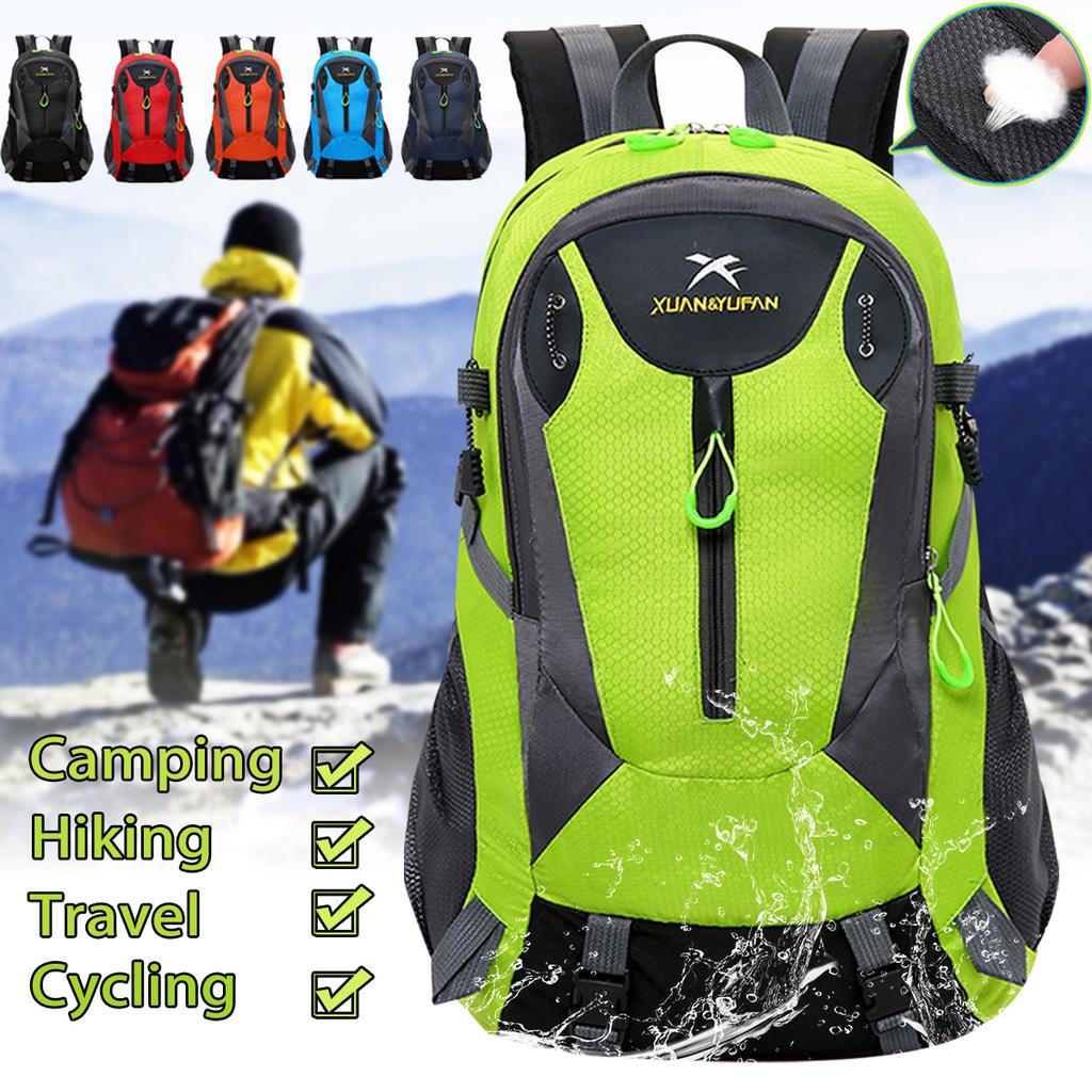 Causal Women Men Camping Hiking Sports Bag Cycling Traveling School Bag Backpack