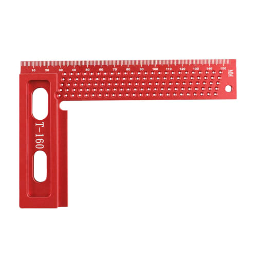 HFS (R) T-Square, Square, Direct Marking, High Precision, 1mm, Carpentry, Woodworking, Marking Range: 0-130mm