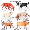 Kids' Cognitive Animal Model Set: Chicken, Duck, Goose, Cow, Pig, Sheep, Donkey, Cat, Dog, Horse