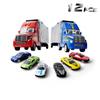 Dětská kombinovaná sada Cars Car Container Car Storage Box pro děti, chlapce a dívky ( Malé auto