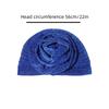 Headwear African Turban Caps Raw Silk Bonnet Elegant Head Wraps  Party Headgear