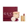 Makeup Set Small Gold Tube Soft Mist Three-piece Set: #00 Soft Focus Glowing Powder 10g + #217 Color Velvet Mist Lipstick 3.5g + Powder Puff