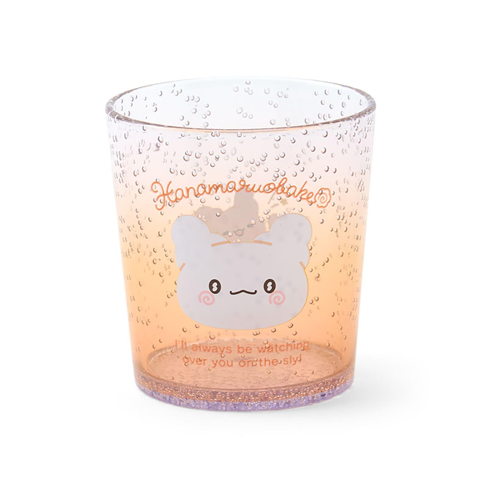 Sanrio Clear Hanamaru Ghost AS Item 176176 Tumbler, Design, Resin, Tableware, Cup, Capacity Approx. 300ml, Number