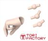 Tri Factory IDEA Series Figure Chess Game Set with Resin Spare Hands Resin Kit Molded Color 1/12 ID-12