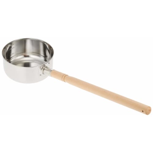 EBM 18-8 Water Ladle (with Measuring Scale) 1.0L Medium 14cm