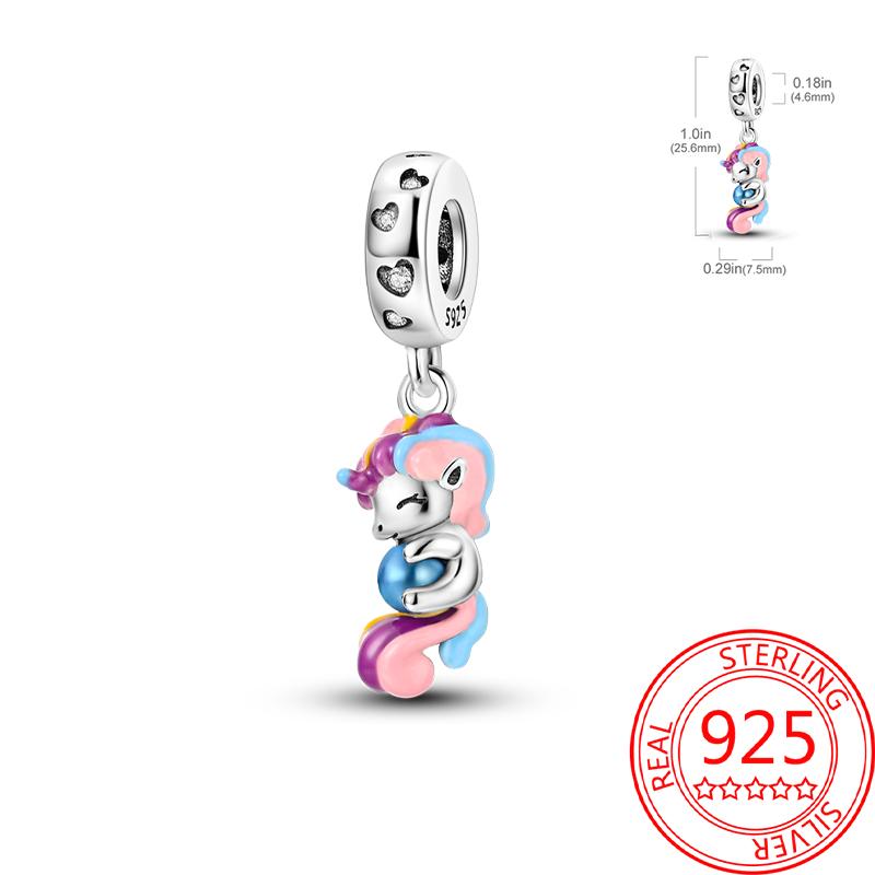 Copper Metal Charm Bead Component Bead Component Crown Lion Frog Charm Bead Component Compatible With Bracelet High Quality Fine Jewelry Authentic