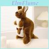 Kangaroo Plush Toy Animal Collection Gift For Kids And Adults
