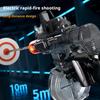 M416 Electric Water Gun with Light, Flame Effect Sprayers Continuously High Pressure High Speed Powerful, Outdoor Water Gun Toys