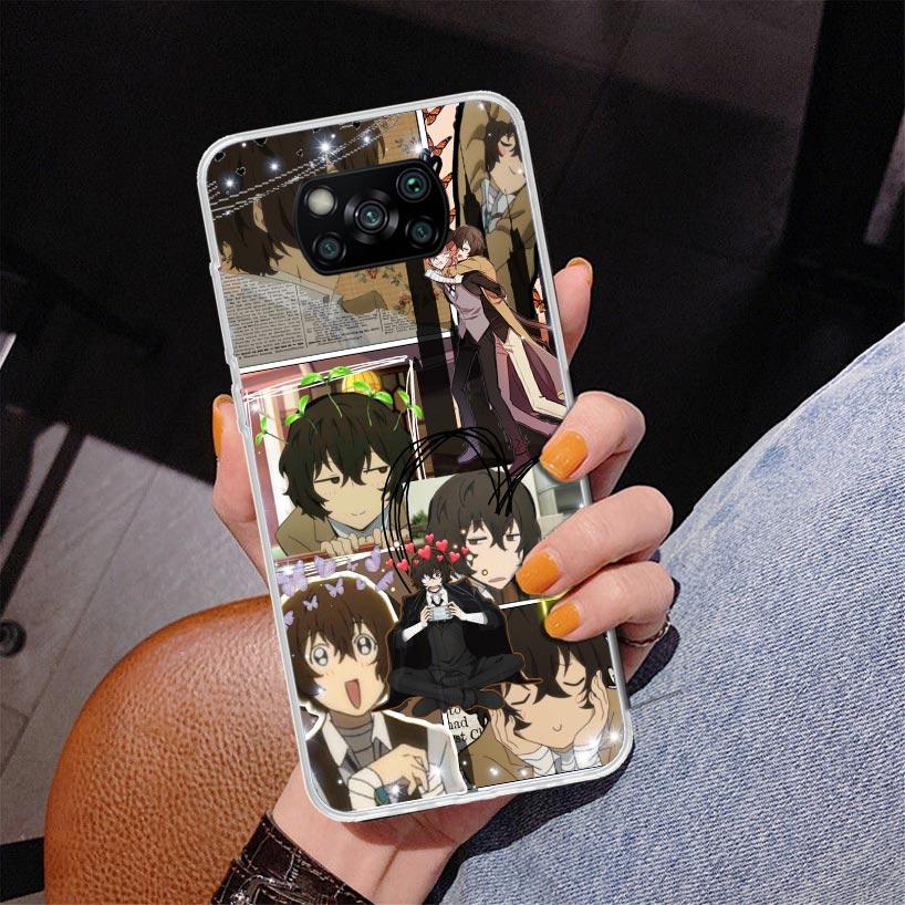 Bungo Stray Dogs Poster Anime Phone Case For Xiaomi Poco X7 X6 X5 Pro F7 Ultra Redmi 15C 15 13C 13 12C 12 10 10A 10C 9 9A 9C 9T