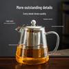 Shandianshui Thickened Heat-Resistant Glass Teapot with Infuser