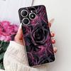 4G Clear For Realme Note 60 Case RMX3933 Luxury Butterfly Love Flowers Cool Lion Painted Phone Case For Realme Note 60X RMX3938