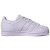 Adidas Originals Superstar Series Leather Comfortable Slip-Resistant Durable Low-Top Skate Shoes Women Sneakers Purple GX2167