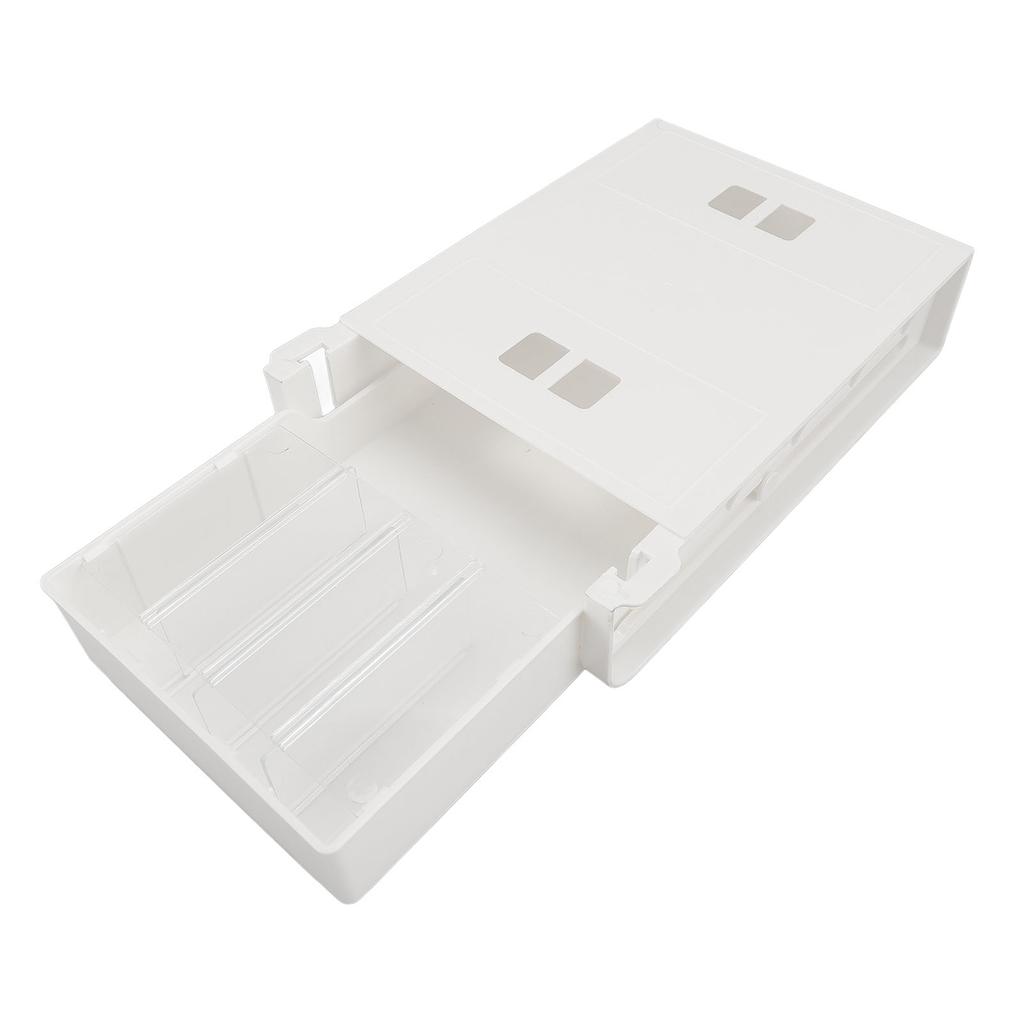 Under Desk Drawer Organizer Pull Out Desktop Hidden Pen Holder for Pencil Stationery Office Home