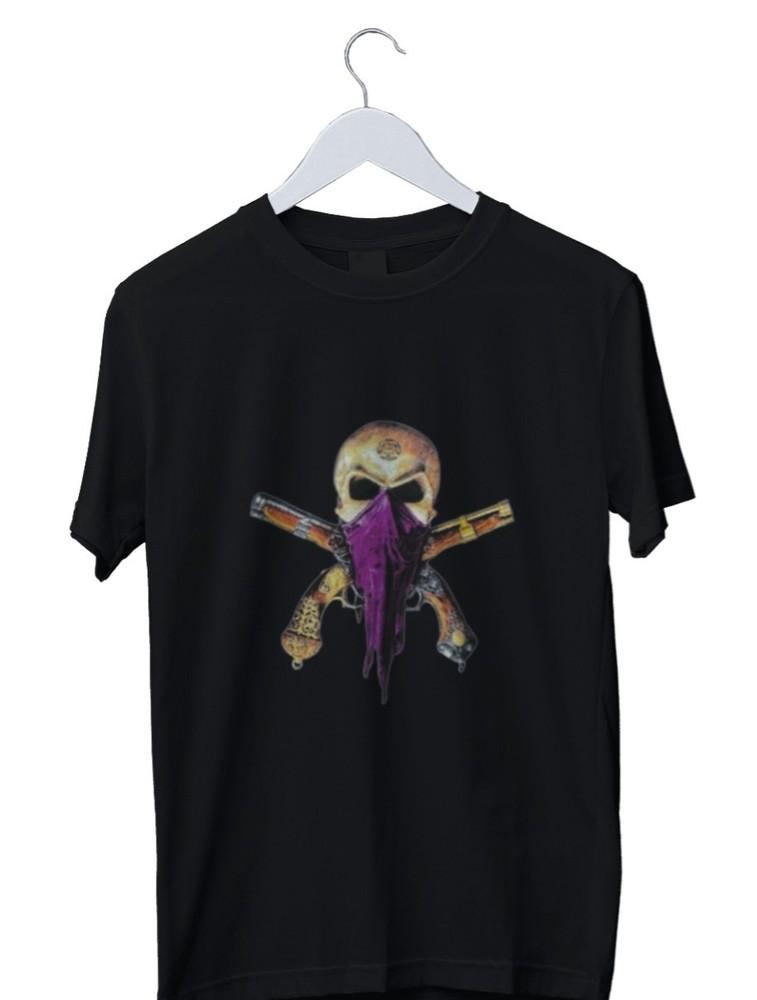 

Мужская футболка унисекс с графическим принтом пиратского черепа S