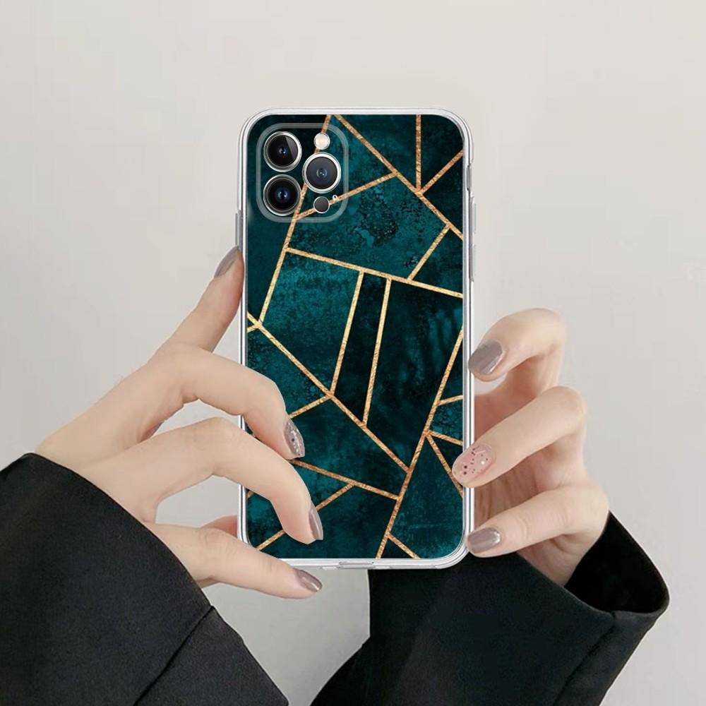 

Геометрический Мраморный Чехол для Телефона Силиконовый Мягкий Для Iphone 16 15 14 13 12 11 Pro Mini XS MAX Plus X Чехол iPhone 16 pro