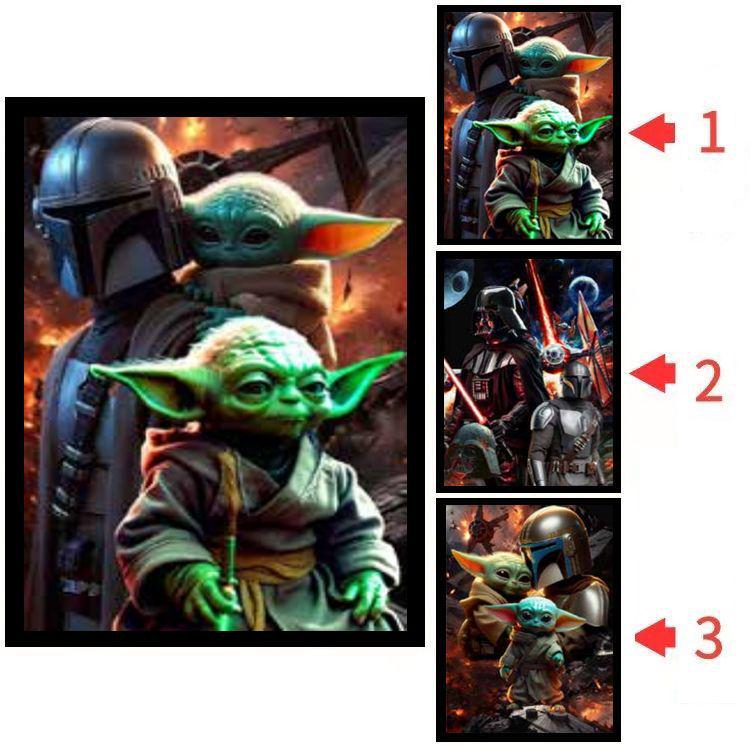 Hello Kitty & One Piece 3D Lentikulärt Pokemon-affisch