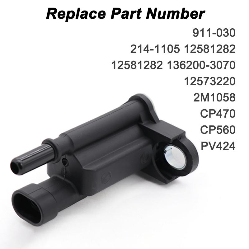 Evap Emission Vapor Canister Purge Solenoid Valve 911-030 214-1105 12581282 12573220 for Buick Cadillac Chevrolet Saturn GMC