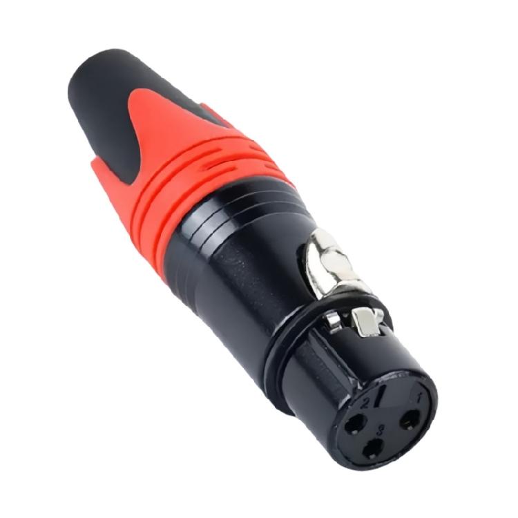 Heavy Type XLR Male Female Connector Zincs Alloys XLR Cable Connector For Stable And Secure Audios Connection