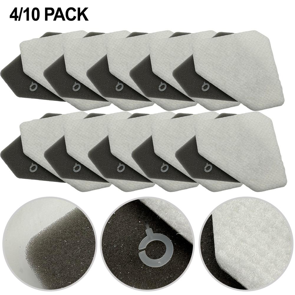Effective Filtration Solution 4 Pack of Washable Foam and Felt Filters for Shark BU3120 and BU3523 Vacuum Cleaners