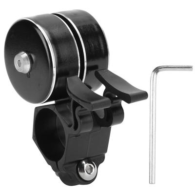 Campanello per Bicicletta 120db con Doppio Clic Campanello Manubrio Bicicletta Allarme Sicurezza Esterna Parti Bicicletta Nera