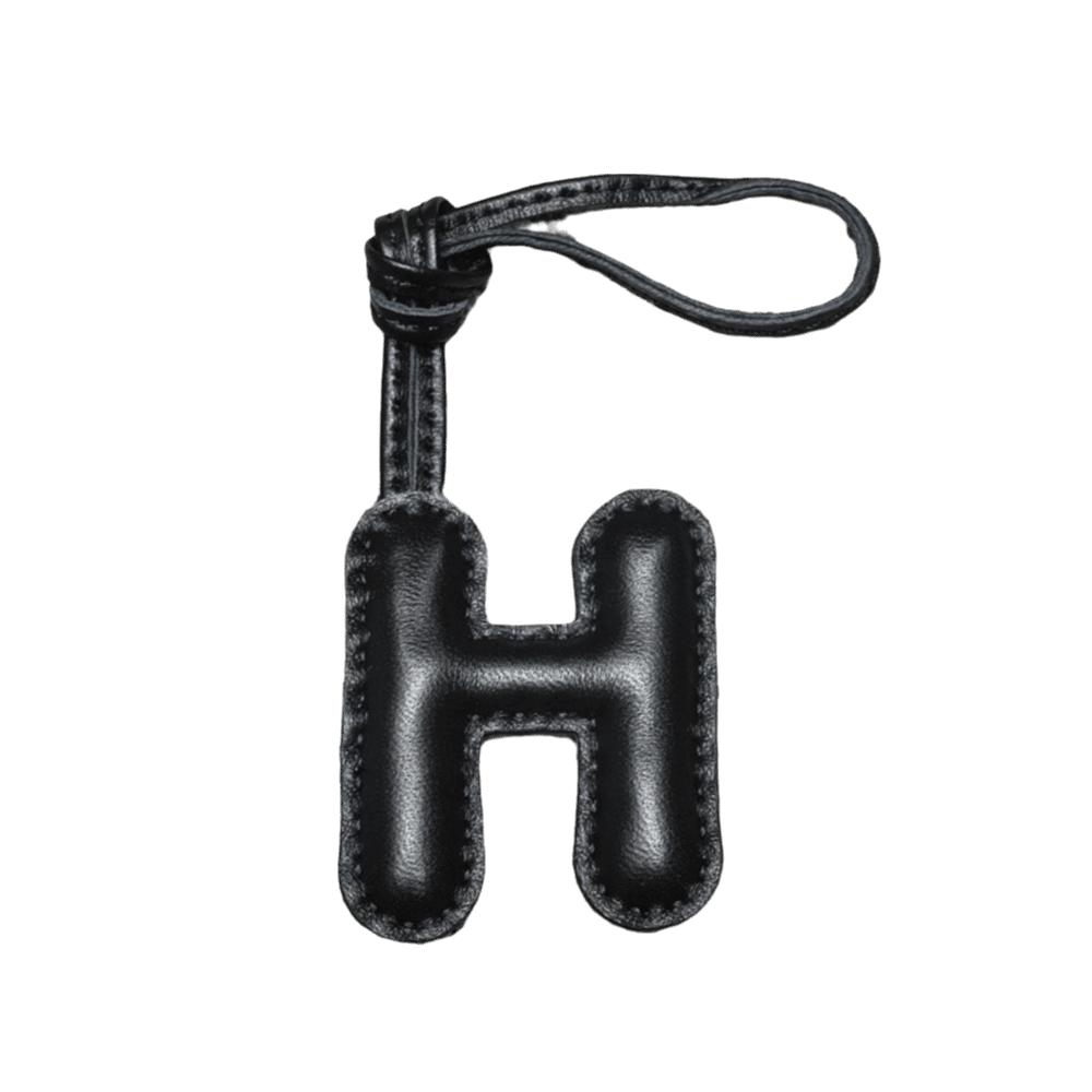 26 Initials Leather Alphabet Key Chain Genuine Sheepskin Car Pendant  Ladies