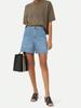 Women's High Waist Wide Leg Denim Shorts Casual Summer Jean Shorts with Pockets