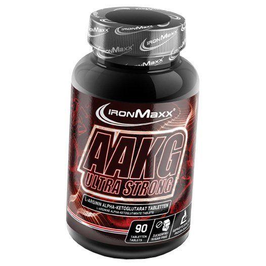 

AAKG, Arginine Alpha-Ketoglutarate, AAKG Ultra Strong, IronMaxx (27083018) 180tab