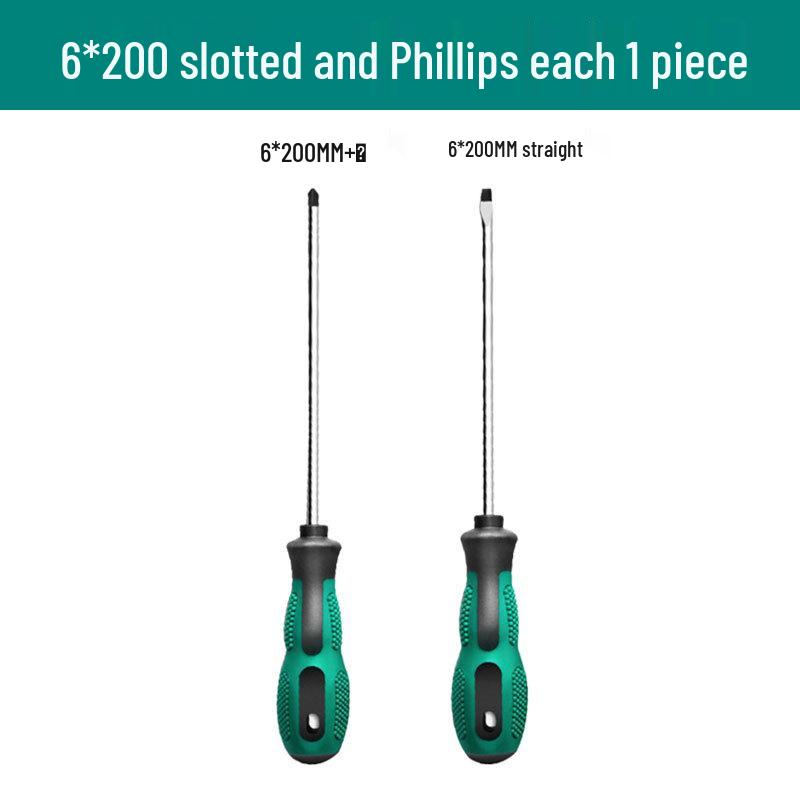 High-Strength Magnetic Screwdriver Set: Phillips, Slotted & Awl