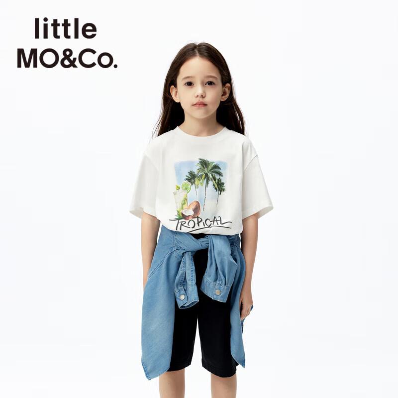 little MO&Co. Kids Cooling Quick-Dry Short-Sleeve T-Shirt 130