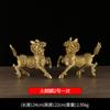 Brass Pair Wholesale Wealth Ornaments Fire Kirin Home Crafts Office Desktop Entrance