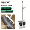 Multi-Surface Cleaning Broom Dustpan Set 3-in-1 Dustpan Combination Floor Brush  Household